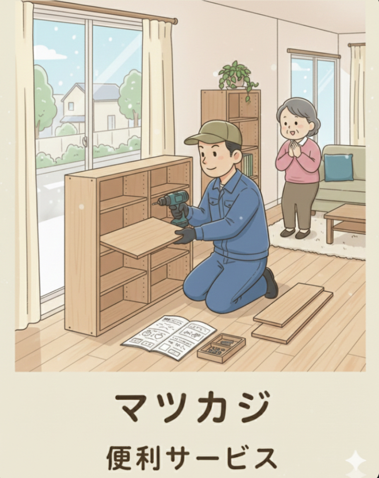 家具組み立ての画像